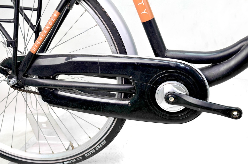 Міський велосипед Highlander city black 28" М чорний Б/В