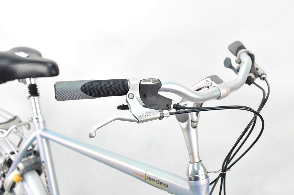 Гібридний велосипед Gazelle Medeo 28" XL сріблястий Б/В