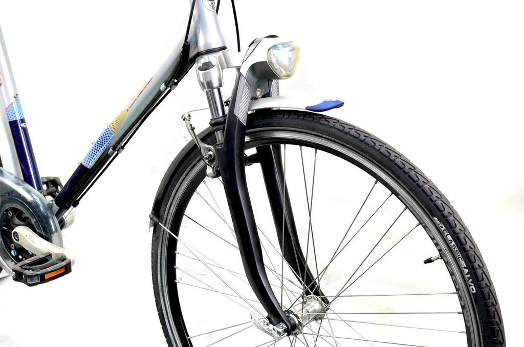 Гібридний велосипед Gazelle Medeo 28" XL сріблястий Б/В