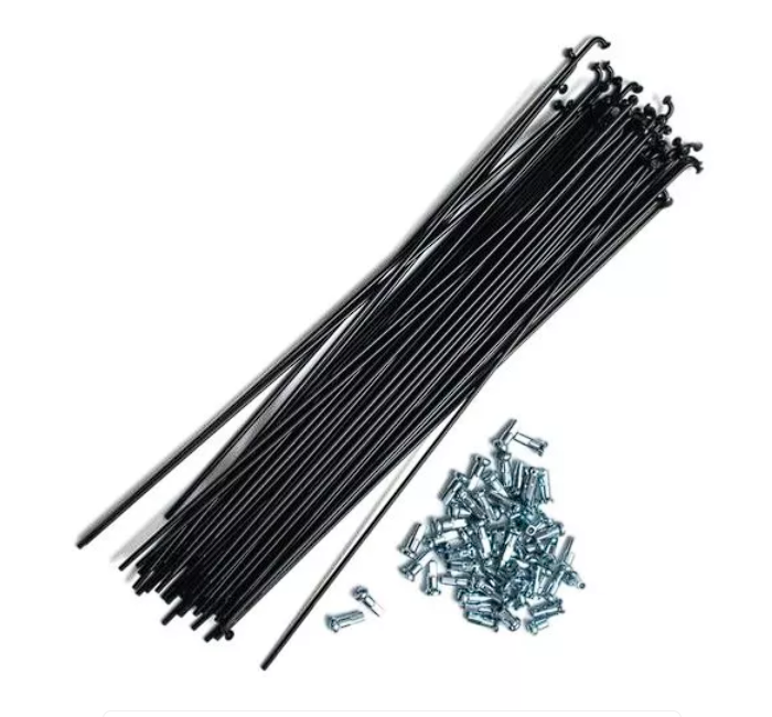 Спиця V-Class, 287мм, сталь, чорна