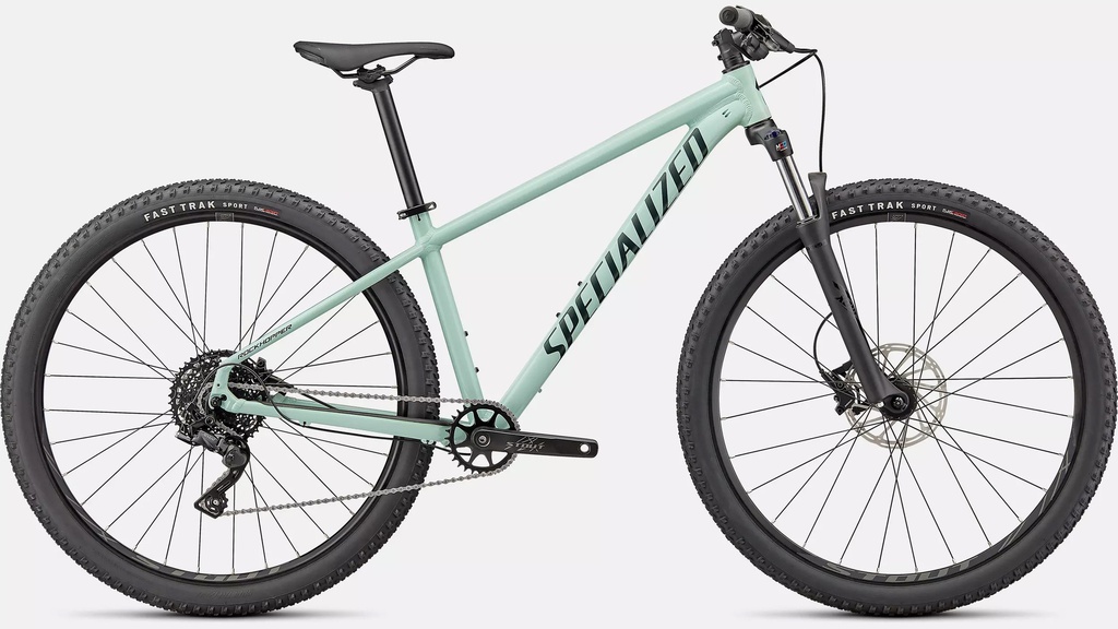Велосипед Specialized ROCKHOPPER COMP 27.5 WHTSGE/FSTGRN S (91522-5002)